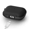 Capa antibacteriana UNIQ Valencia para AirPods Pro – preto meia-noite