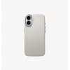 Estojo de carregamento UNIQ Lyden MagClick para iPhone 17 - argila