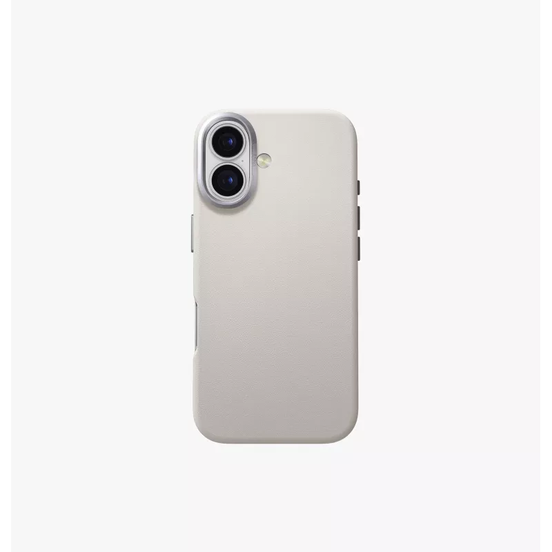 Estojo de carregamento UNIQ Lyden MagClick para iPhone 17 - argila