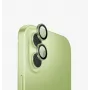 Proteção de lente de câmara em alumínio UNIQ Optix para iPhone 17 com aplicador verde