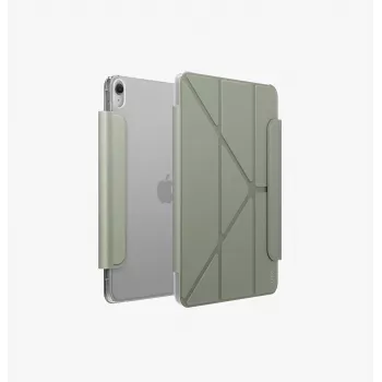 Capa Folio UNIQ Camden Lite para Apple iPad 11 A16 (2025) / iPad 10.9 10.ª Geração (2022) Verde