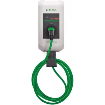 KEBA KC-P30-EC240422-E0R-GE c-series EN Type2 cabo 6m 22kW RFID - Green Edition