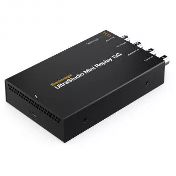 Blackmagic Design UltraStudio Mini Replay 12G - Captura e reprodução Thunderbolt 3, 12G-SDI, HDMI 2.0, 4Kp60, HDR, alimentado por bus