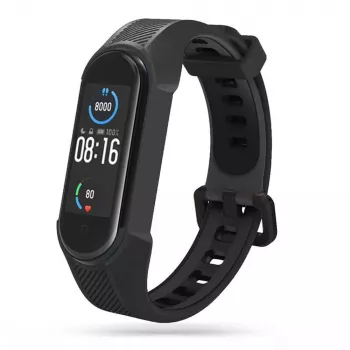 Tech-Protect Armour bracelete de borracha TPU para Xiaomi Mi Band 7, preta