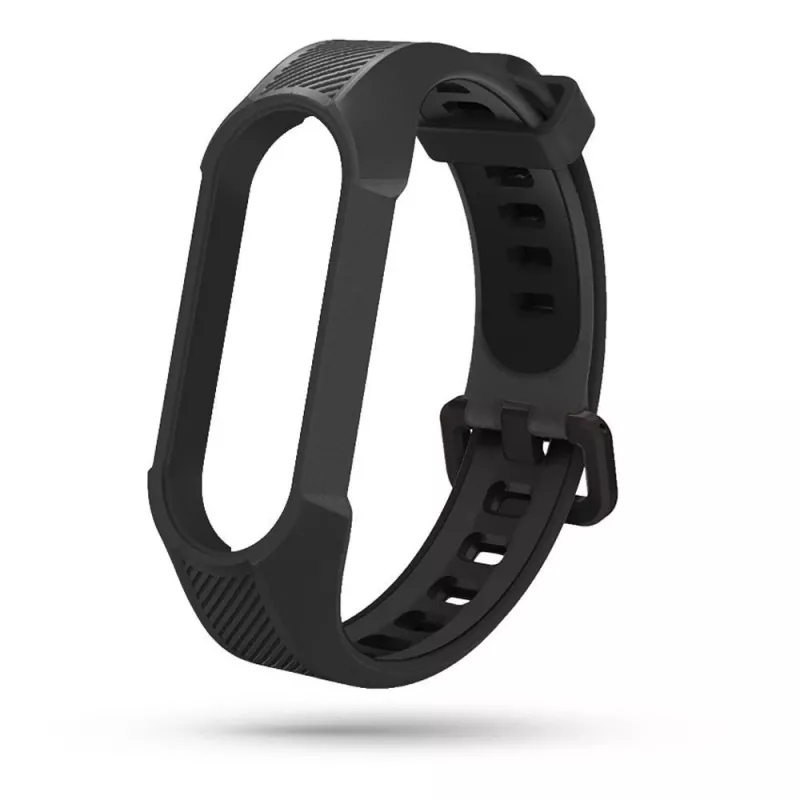 Tech-Protect Armour bracelete de borracha TPU para Xiaomi Mi Band 7, preta