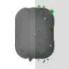 Capa antibacteriana UNIQ Valencia para AirPods Pro - cinzento gunmetal