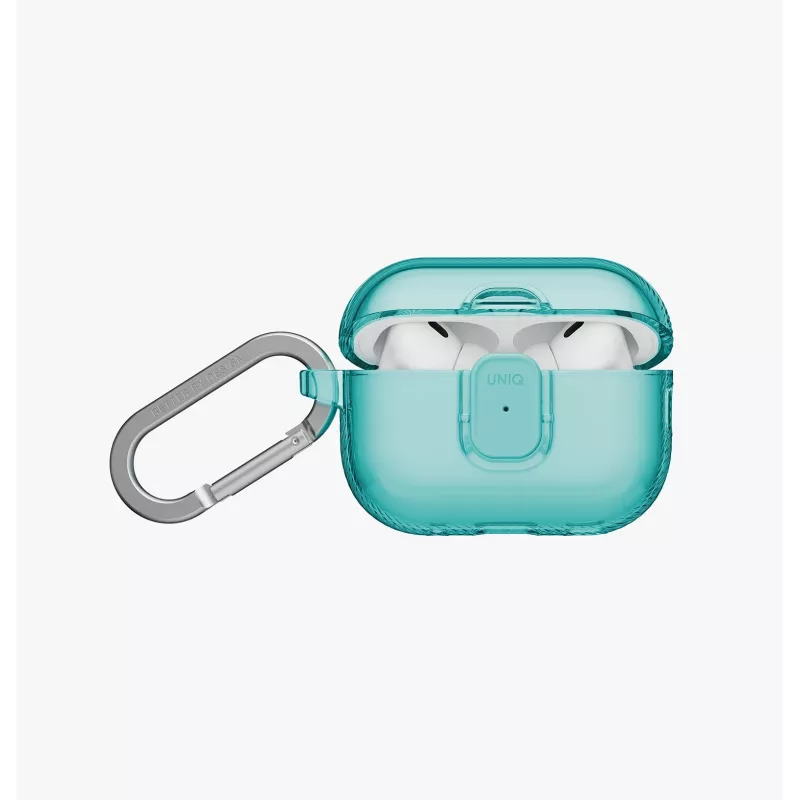 Capa UNIQ Glase Pro Lock para AirPods Pro 3 – rosa