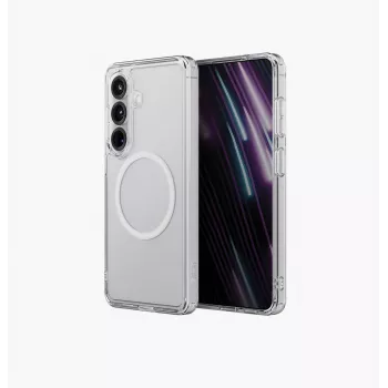 Capa de carregamento UNIQ LifePro Xtreme MagClick para Samsung Galaxy S26 - transparente
