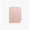Capa tipo folio UNIQ Camden Lite para iPad Air 11 polegadas (M2 2024/M3 2025/M4 2026) - rosa