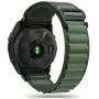 Pulseira TECH-PROTECT NYLON PRO para Garmin Fenix 5 / 6 / 6 Pro / 7, 22 mm QuickFit, verde militar