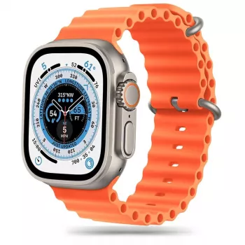 Braçadeira para Apple Watch TECH-PROTECT IconBand Pro 42/44/45/49mm laranja