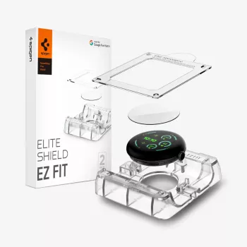 Película de hidrogel para proteção do ecrã SPIGEN Elite Shield EZ Fit, pack de 2, para Google Pixel Watch 3/4/5 (41mm), transparente