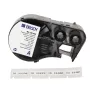 Fita de transferência térmica de resina BRADY M4-130-492 R6600 para BMP41/BMP51/BMP53/M511, preta, 45,72 mm x 22,86 m