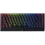 Teclado de gaming mecânico sem fios Razer BlackWidow V3 Mini HyperSpeed 65% - Razer Yellow Switches, Chroma RGB, Bluetooth 5.0, USB-C, preto