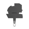 Patch adaptador de cordão universal SKINARMA Ekho cinzento