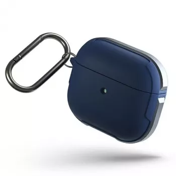 Capa antibacteriana UNIQ Valencia para AirPods 3.ª geração azul
