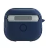 Capa antibacteriana UNIQ Valencia para AirPods 3.ª geração azul