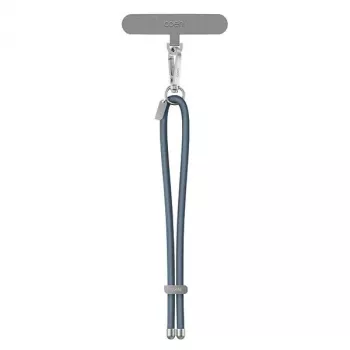 Alça de mão universal para telemóveis UNIQ Coehl Laurel azul-safira