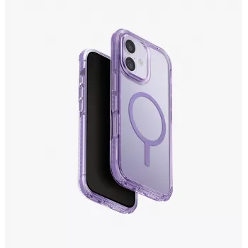 Capa UNIQ Combat para iPhone 17 com carregamento MagClick - Preto