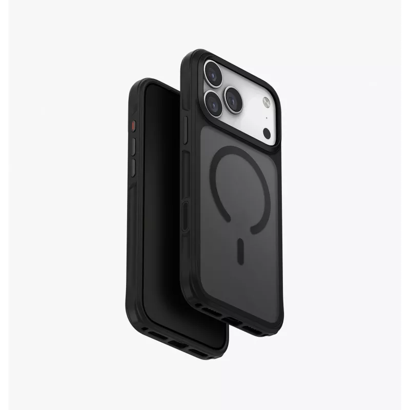 Capa de carregamento MagClick UNIQ Veren para iPhone 17 Pro Max, laranja