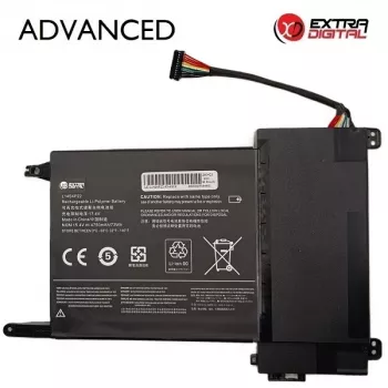 Extra Digital Bateria avançada para portátil Lenovo L14S4P22 – 4750mAh, 14,4V, 68,4Wh, ião de lítio de 4 células