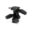Manfrotto MHXPRO-3WX Cabeça de 3 vias com manípulos retráteis, alumínio, capacidade de 8 kg, placa de libertação rápida 200PL-14, preto