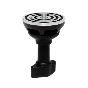 Manfrotto 520BALLSHX Meia esfera de 75 mm com punho curto para nivelamento de tripé
