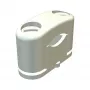 OBO BETTERMANN 3081 LGR Abraçadeira SOM fixação de cabos 15-25mm poliestireno cinzento claro RAL 7035