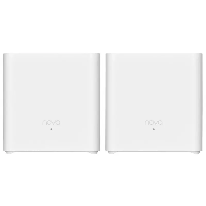 Tenda MX3 (pack de 2) Sistema Wi-Fi 6 Mesh AX1500 para toda a casa, dual-band, 2 portas Gigabit por unidade, branco