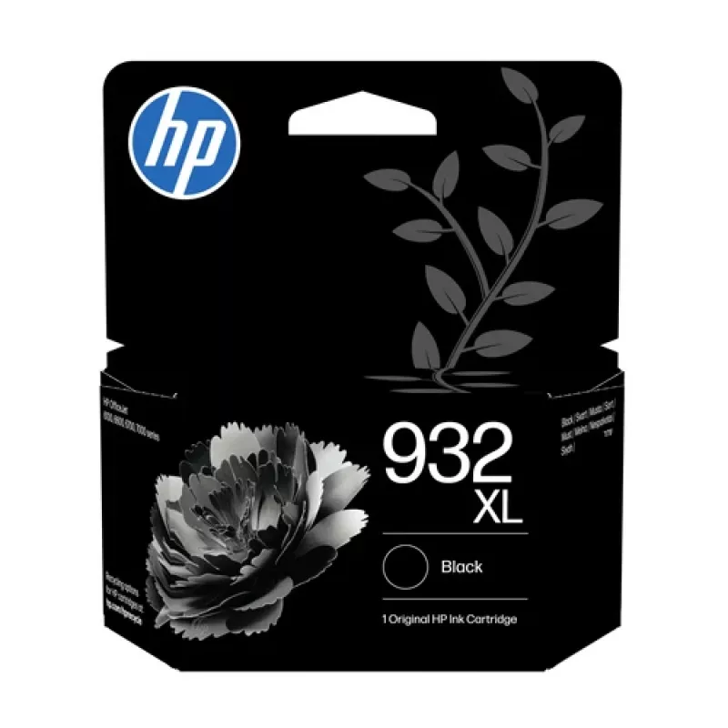 HP 932XL Tinteiro original preto de alto rendimento - 22,5 ml - Até 1000 páginas