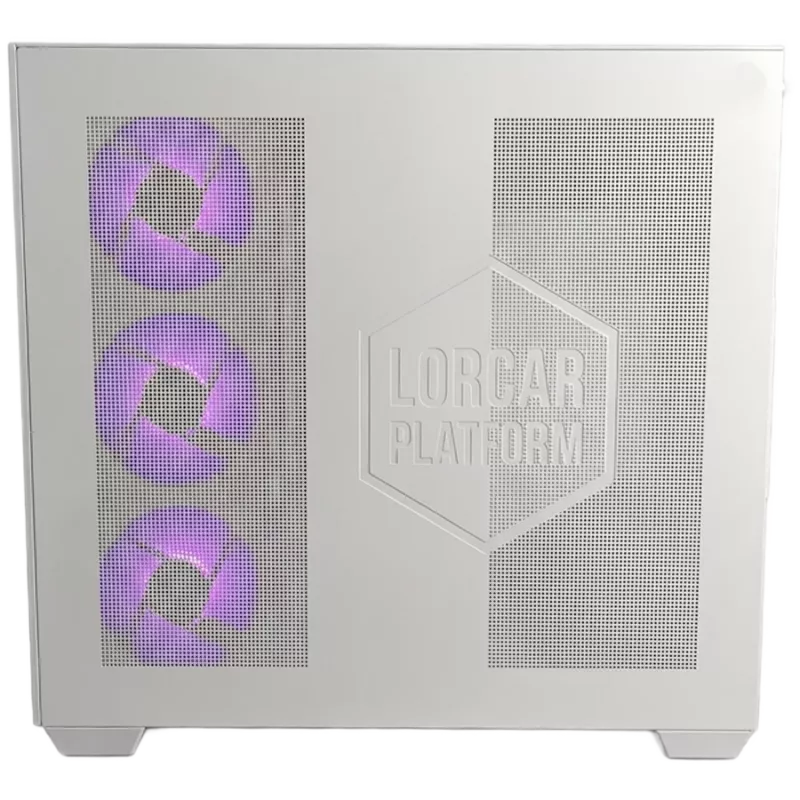 LORGAR ADVANCED A201 PC gaming - AMD Ryzen 5 7500F, GeForce RTX 5060 Ti 16GB, 32GB DDR5, 1TB NVMe SSD, fonte de alimentação 750W, branco