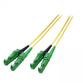 EFB R&M Cabo de patch duplex E2000/APC para E2000/APC OS2 monomodo 3m LSZH 3mm amarelo G657A1 classe C
