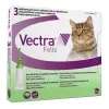 Ceva Vectra Felis tratamento spot-on contra pulgas para gatos – 3 pipetas