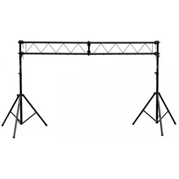 Pórtico para tripé de DJ STAND4ME Lighting Ramp, sistema de treliça de 3m com tripé telescópico, carga de 100kg, preto
