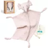 Peluche de algodão em forma de elefante para bebés Momcozy, rosa