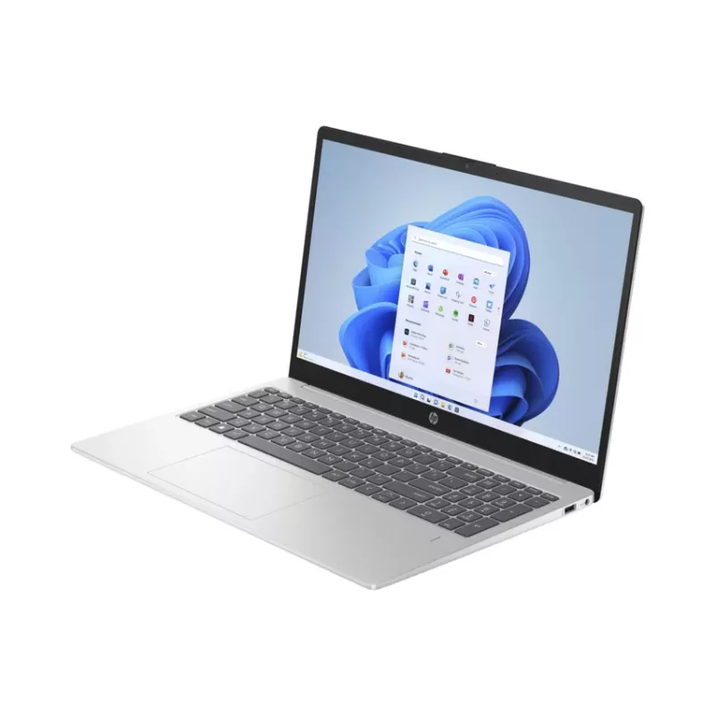 HP 15-fd0064nx 15,6 polegadas FHD portátil - Intel Core i3-1315U, 8GB RAM, 256GB SSD, Windows 11 Home, prateado (recondicionado)