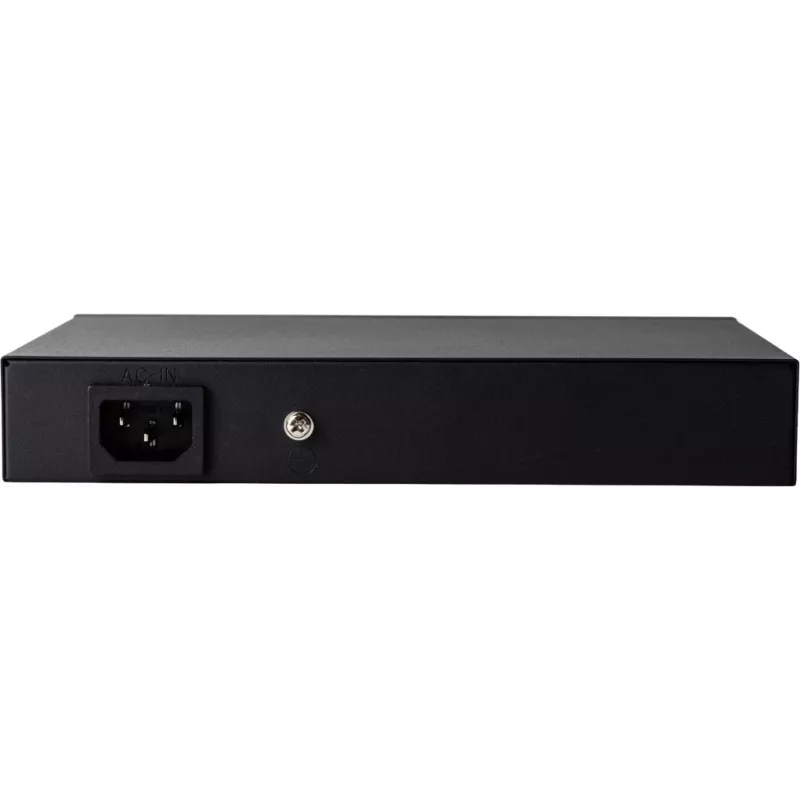GETFORT GF-110-8PG-S-120 Switch Gigabit PoE+ 10 portas com 8 portas PoE+, 1 uplink, 1 SFP, 120W Budget, Unmanaged, Sem ventoinha, Desktop
