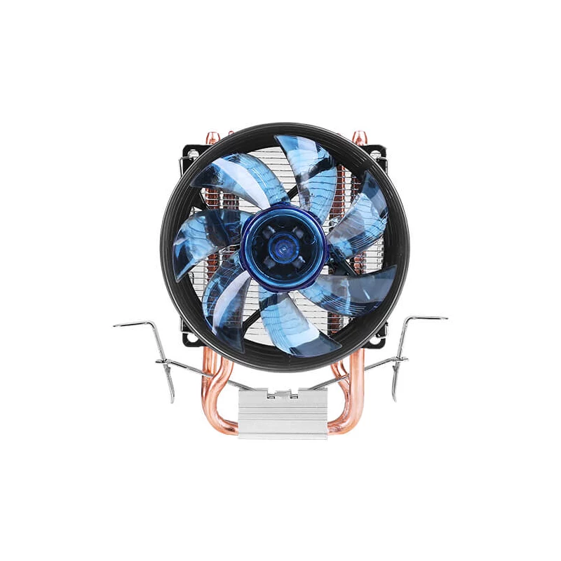 Antec A30 PRO 95W Dissipador de CPU com ventoinha LED azul de 92mm, 2 heatpipes de cobre, suporta Intel LGA 1200/115x/775 & AMD AM4/AM3+/AM2+