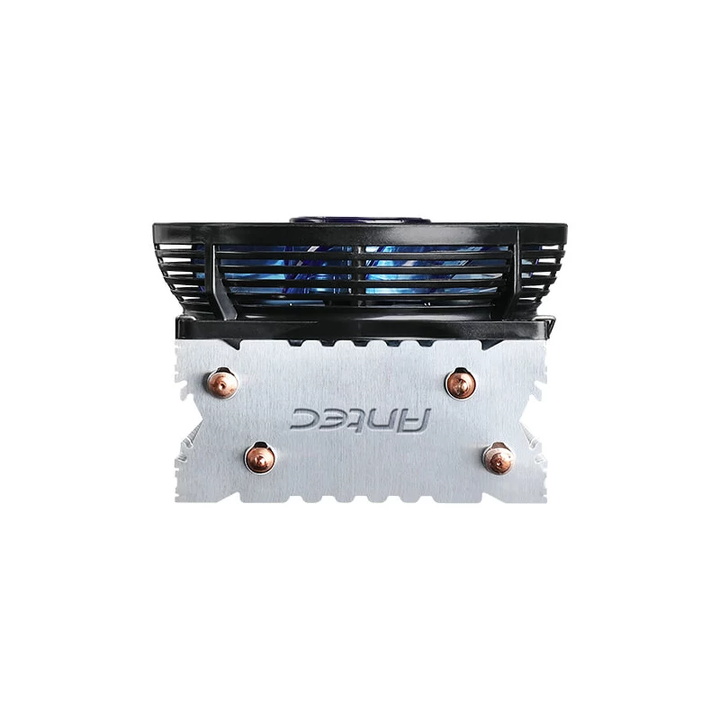 Antec A30 PRO 95W Dissipador de CPU com ventoinha LED azul de 92mm, 2 heatpipes de cobre, suporta Intel LGA 1200/115x/775 & AMD AM4/AM3+/AM2+