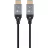 GOOBAY Cabo HDMI Optical Hybrid Ultra High-Speed (AOC) 8K / 60Hz - 20m, 48 Gbit/s, Preto/Cinzento