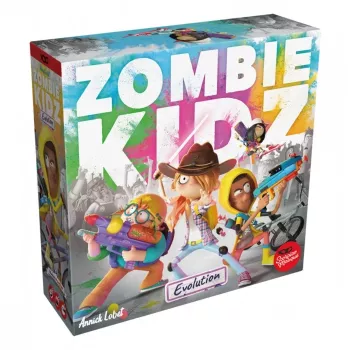 Zombie Kidz Evolution Jogo de tabuleiro Legacy cooperativo para crianças e famílias