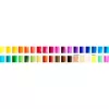 Faber-Castell Creative Studio Conjunto de aguarelas, 36 cores em pastilhas sólidas com pincel e esponja, paleta de mistura na tampa, Student Grade, transparente, recarregável, caixa de plástico portátil