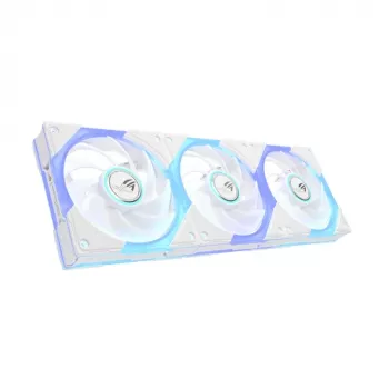 ASUS ROG Eurux GR120 ARGB Branco Conjunto de ventoinhas 3-em-1