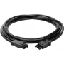 Kopp Cabo de ligação GST18i3 ficha-ficha 1,5 mm² 5 m preto