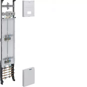 Hager Quadro de contadores completo Z 1350x250mm trifásico 2 lugares de contador 10mm² com função de corte