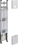 Hager Quadro de contadores completo Z 1350x250mm trifásico 2 lugares de contador 10mm² com função de corte