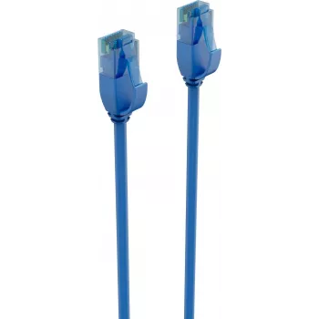 ShiverPeaks BASIC-S Cabo de rede Slim Cat.6 U/UTP, 5m, azul