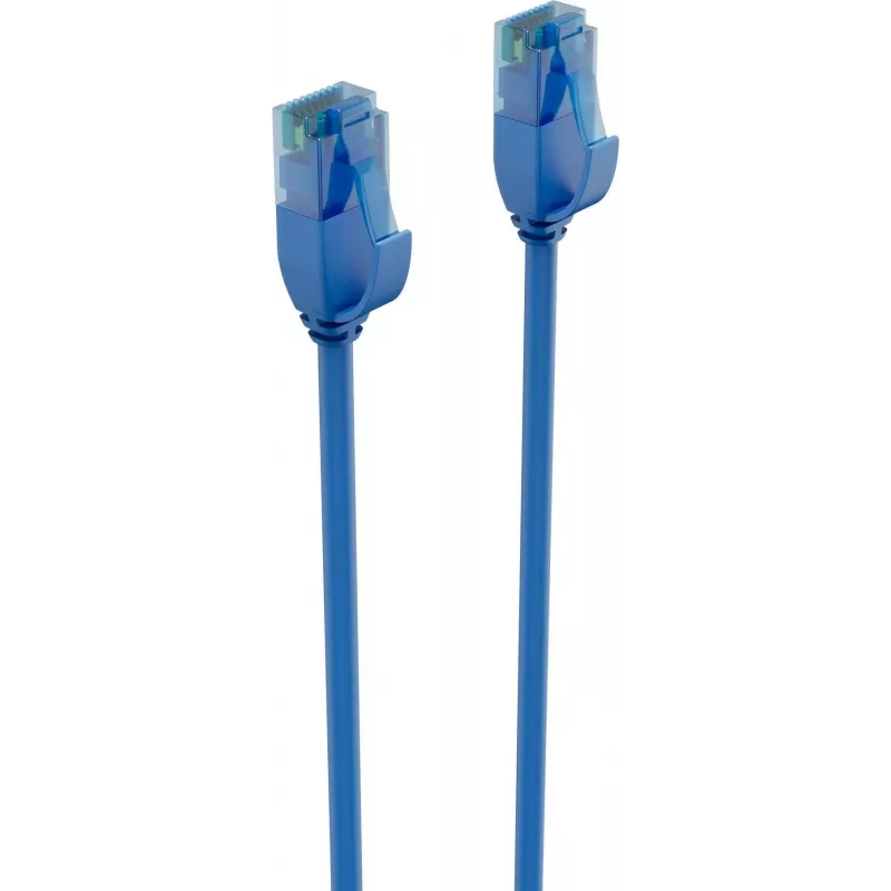 ShiverPeaks BASIC-S Cabo de rede Slim Cat.6 U/UTP, 5m, azul
