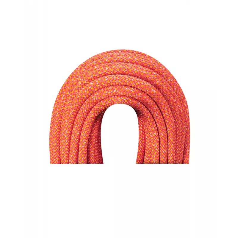 Corda dinâmica de escalada Edelrid Heron Eco Dry 9,8 mm 70 m - Fire