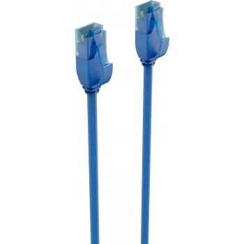 shiverpeaks BS08-22031 Cabo patch Cat.6 U/UTP Slim, 2 m, azul